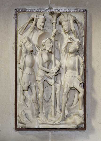 bas-relief : Flagellation du Christ