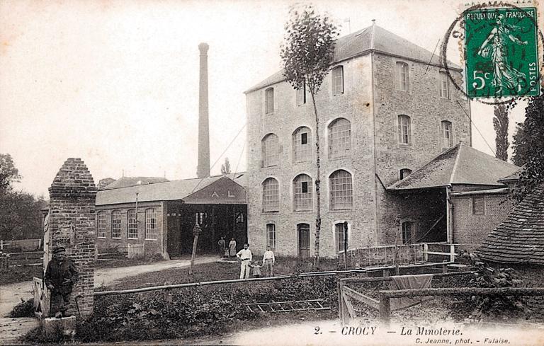 moulin à farine, dit le Grand Moulin, moulin à papier, puis filature de coton, puis minoterie