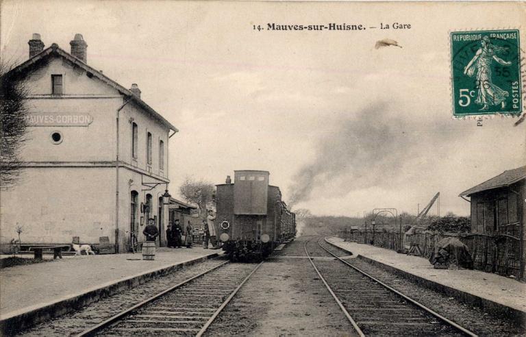 gare de Mauves-Corbon actuellement maison