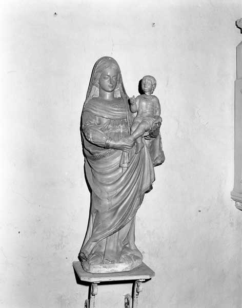 statue n°2 (petite nature) : Vierge à l'Enfant