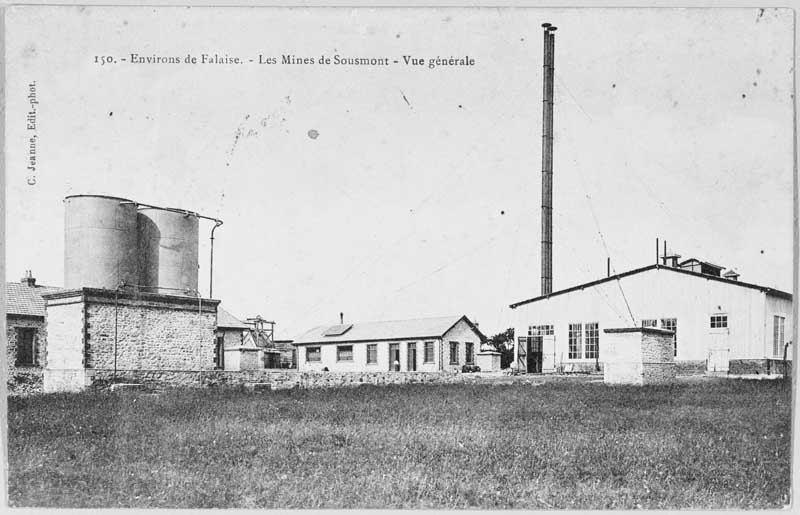 mine de fer de la Société des Mines de Soumont (SMS)
