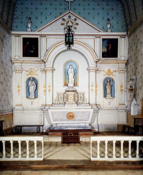autel tombeau, retable architecturé du maître-autel
