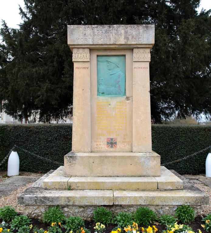 monument aux morts de la guerre de 1914-1918 : Soldat au créneau