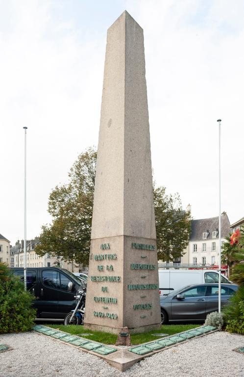 monument aux martyrs de la Résistance du Cotentin