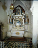 ensemble du maître-autel : autel, retable, tabernacle
