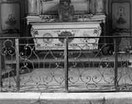 clôture de choeur (table de communion)