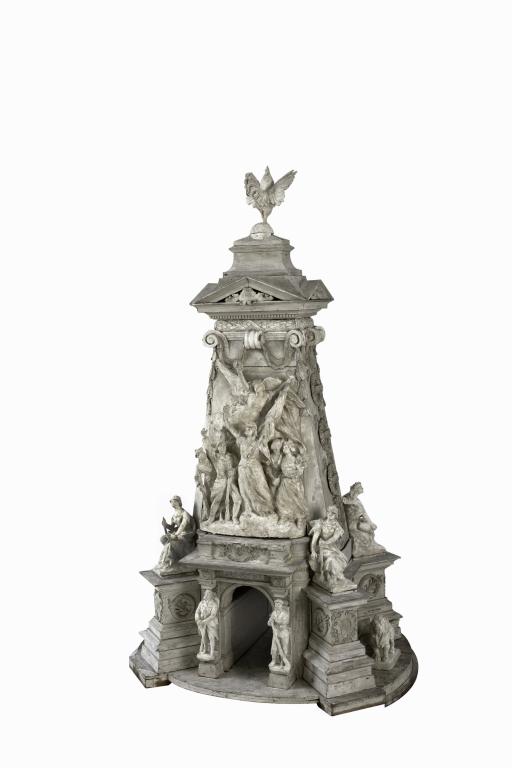 Projet de Camille Albert pour le monument de Rouen. (Collection Les Pêcheries, Musée de Fécamp).