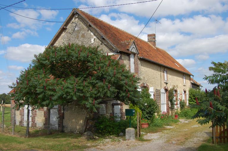les maisons et les fermes de la commune de Saint-Denis-sur-Huisne