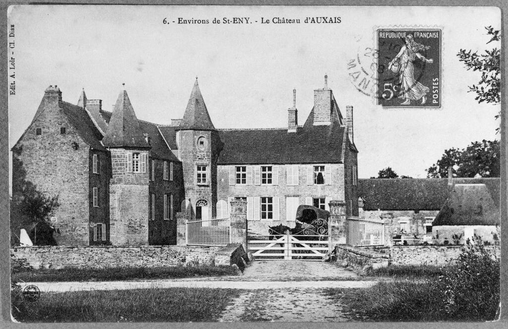 ferme dite Château d'Auxais, actuellement haras