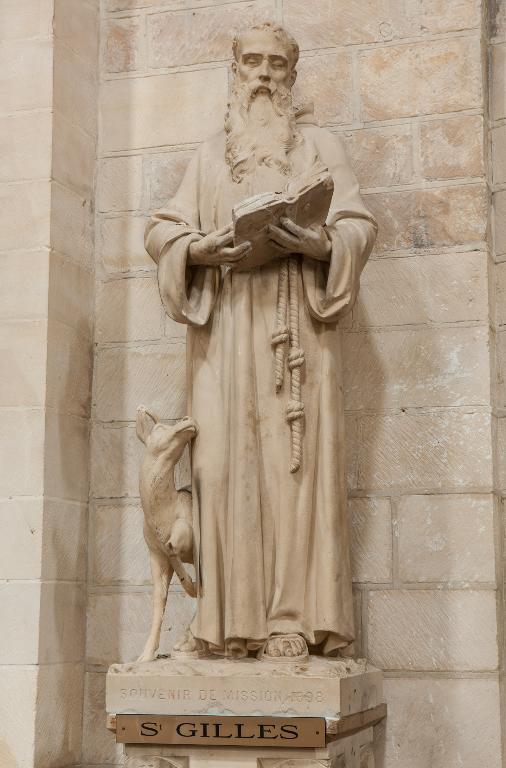 statue : Saint Gilles