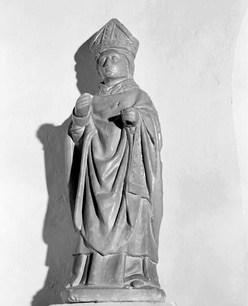 statuette : saint évêque dit saint Valentin
