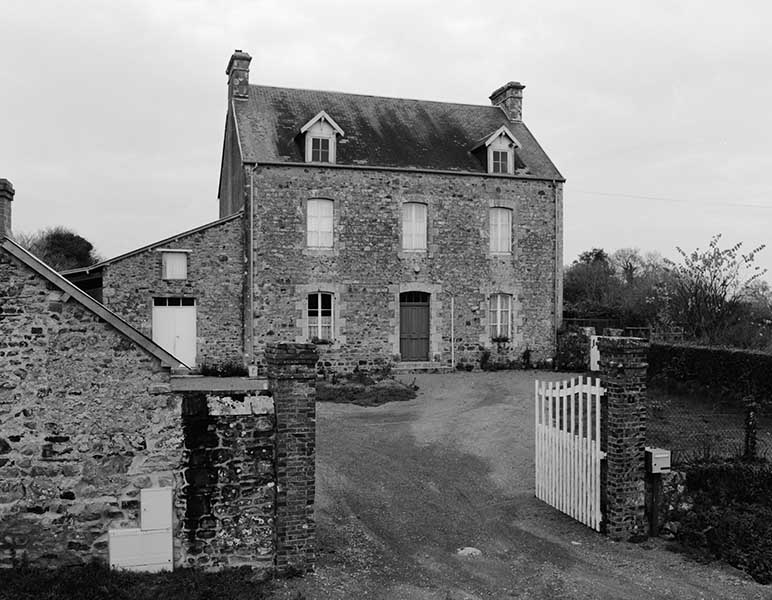 presbytère, actuellement maison