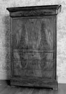 commode-secrétaire à abattant style Louis Philippe