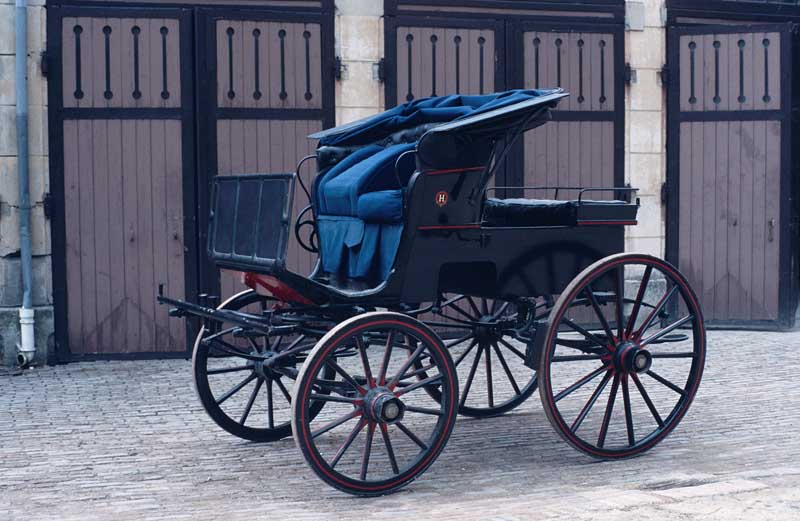 voiture hippomobile, phaéton Lelorieux