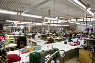 les machines de l'usine de bonneterie Edwige Edward's Etablissements Philips
