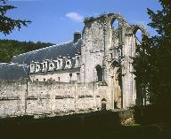 abbaye de bénédictins, dite abbaye de Fontenelle
