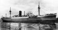 bateau de marchandises en vrac : cargo (transport de grains et de marchandises diverses) dit MEUDON