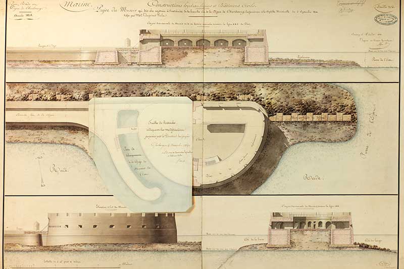 ensemble de 2 forts dits forts des musoirs