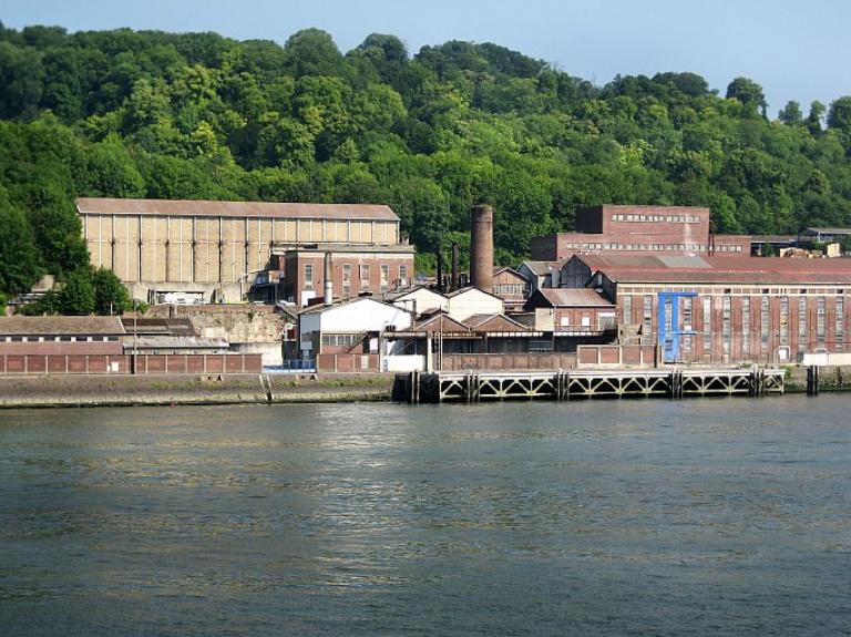papeterie Aubry, puis usine de cellulose Mölnlycke-France