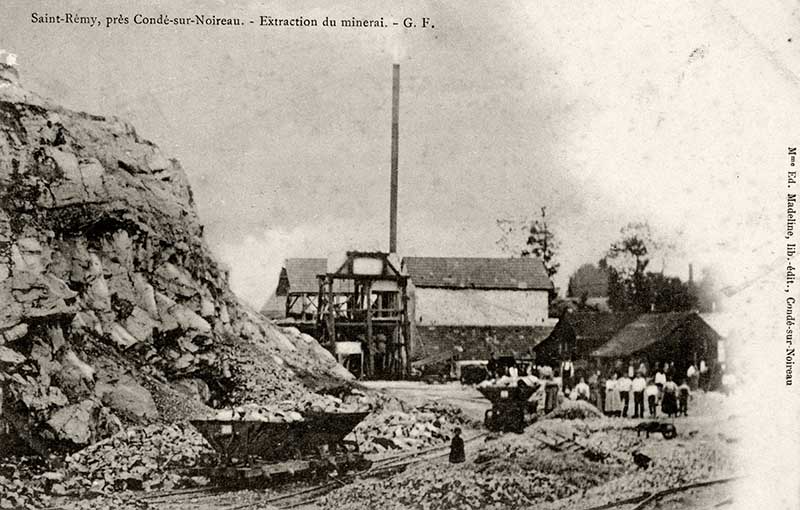 mine de fer de la Société civile des mines de fer de Saint-Rémy, puis de la Société anonyme des mines de fer de Saint-Rémy