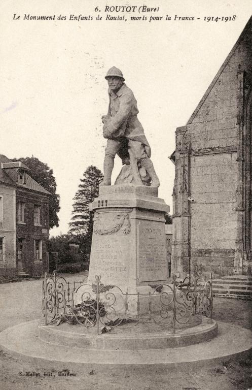 monument aux morts de la guerre de 1914-1918 : Debout les Morts