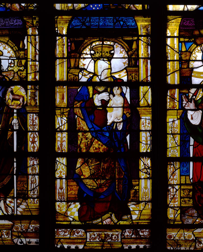verrière de la Vierge (baie 16)