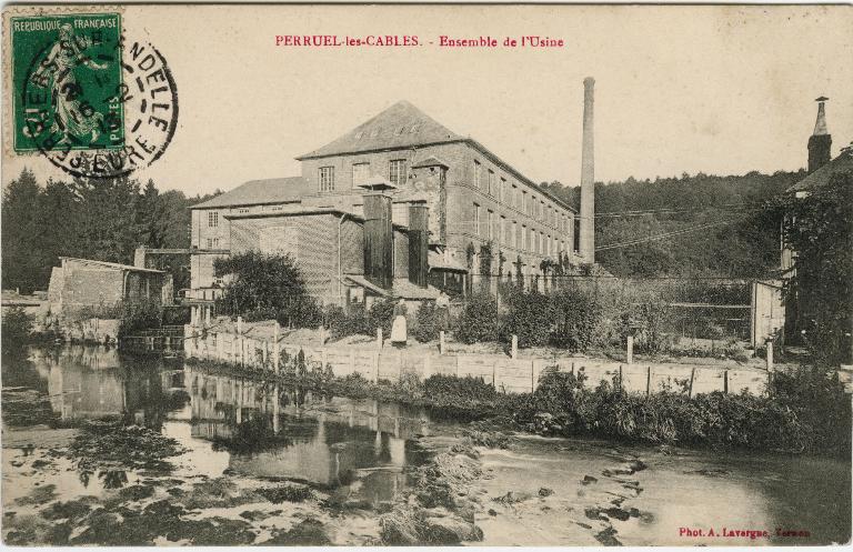 filature de coton les Câbles puis usine de rayons de bicyclettes Robergel