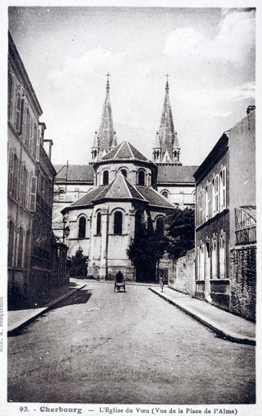 église paroissiale Notre-Dame du Voeu actuellement église Notre-Dame du Voeu