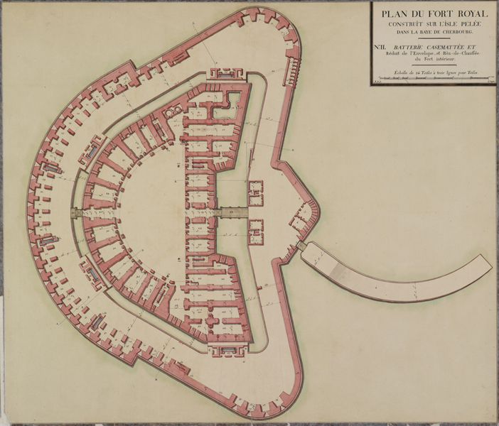 Fort-Royal, puis Fort-National et Fort-Impérial, actuellement Fort de l'île Pelée