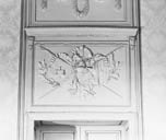 ensemble de 3 dessus-de-porte et d'un trumeau de cheminée : allégories du mariage, de la musique, de la paix et de la guerre