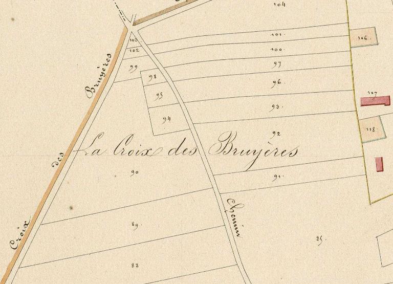 calvaires et croix de chemin de Hauville