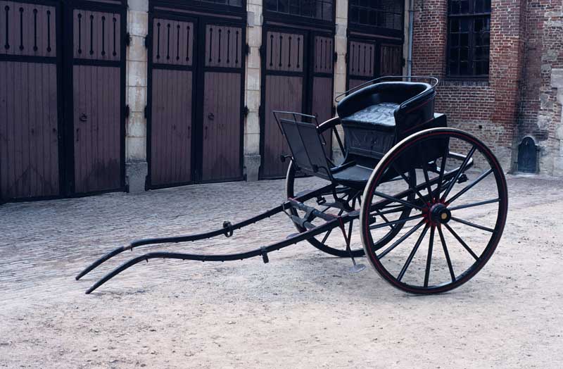 voiture hippomobile, tilbury