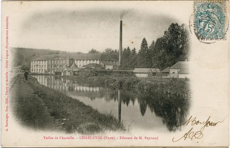 filature et tissage de coton Peynaud, dits usine du Pont des Jardins