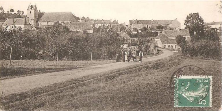 le bourg de Saint-Mard-de-Réno