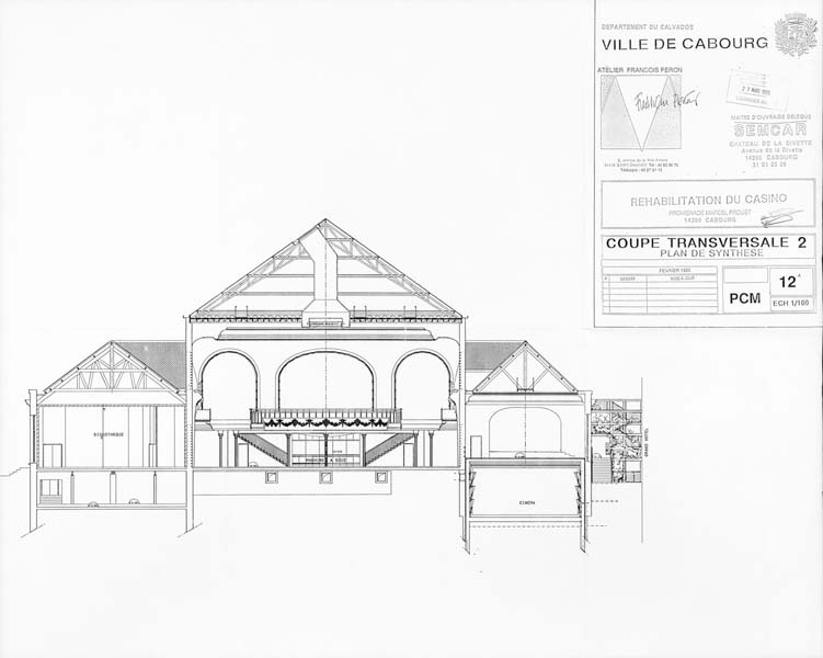 établissement de bains et casino dits Grand Casino de Cabourg, actuellement casino dit Le Casino de Cabourg