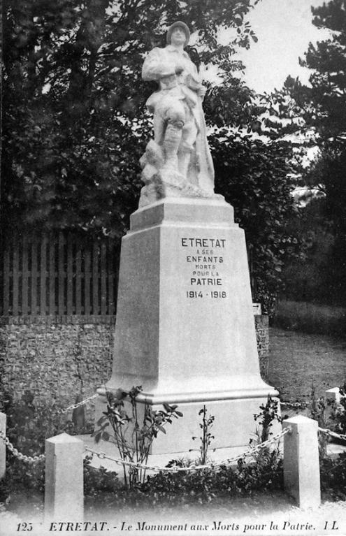 monument aux morts de la guerre de 1914-1918 : Poilu