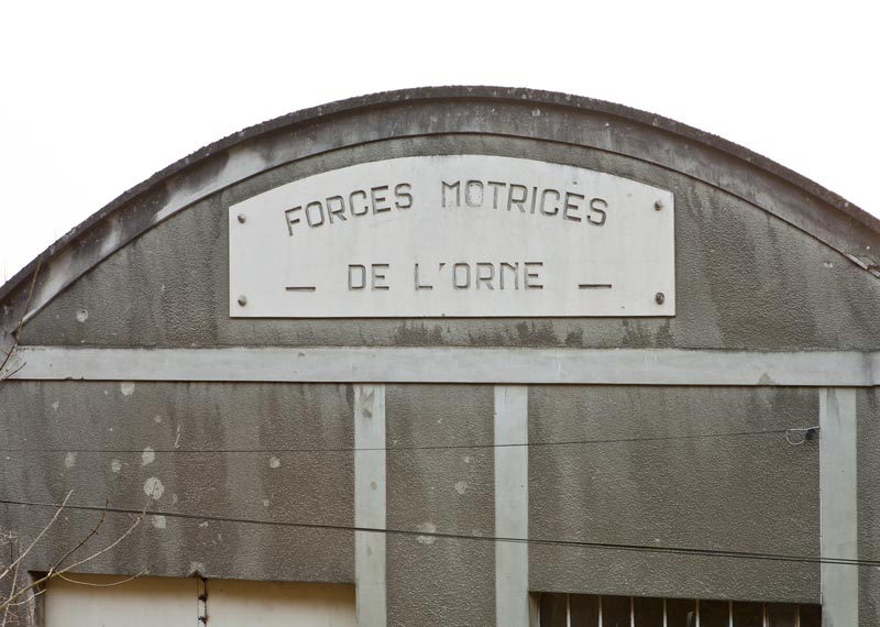 moulin à blé dit moulin de Brieux, puis centrale hydroélectrique des Forces motrices de l'Orne