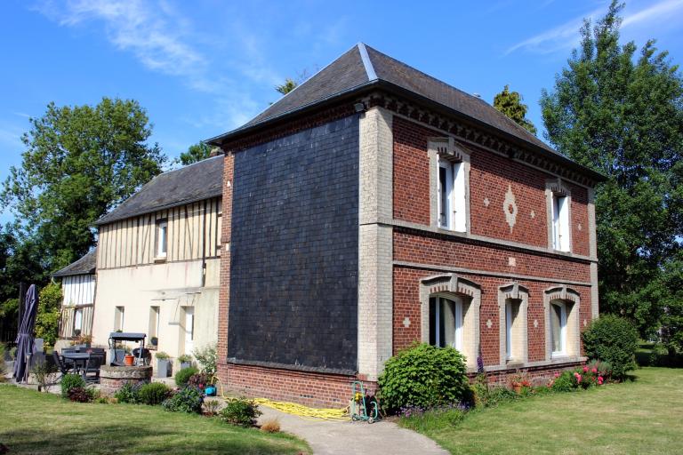 Les maisons en brique de Honguemare-Guenouville et de Barneville-sur-Seine