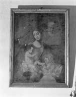 tableau d'autel : Sainte Famille avec saint Jean enfant