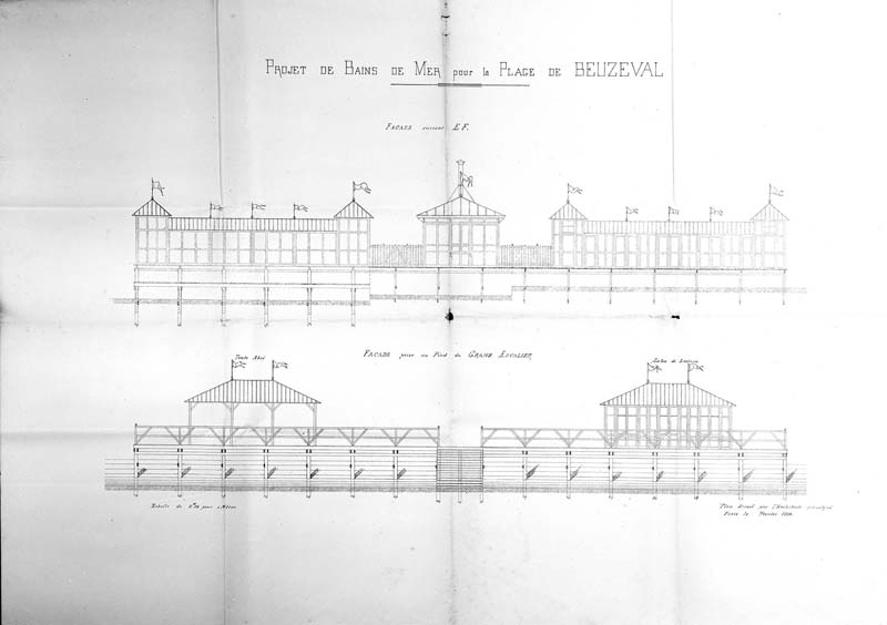 Casino et établissement de bains de Beuzeval, puis établissement de bains et casino de Beuzeval dits le Petit Casino ou Le Kursaal Plage ou Les Petits Bains