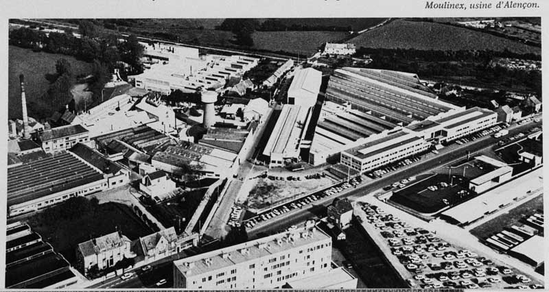 moulin à farine dit moulin d'Ozé, puis filature d'Ozé, puis usine de matériel électroménager Moulinex