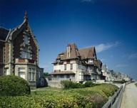 les maisons d'Hermanville-sur-Mer