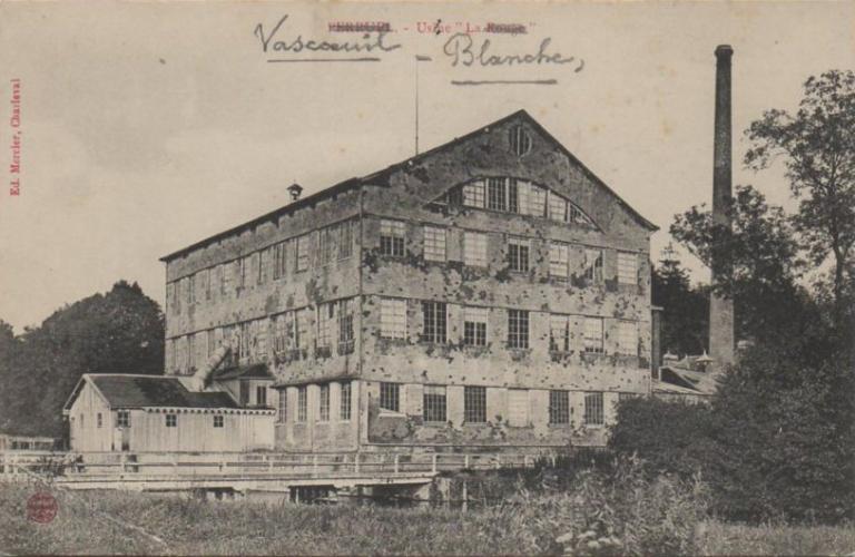 moulin à foulon puis à papier filature de coton la Blanche ou les Claies