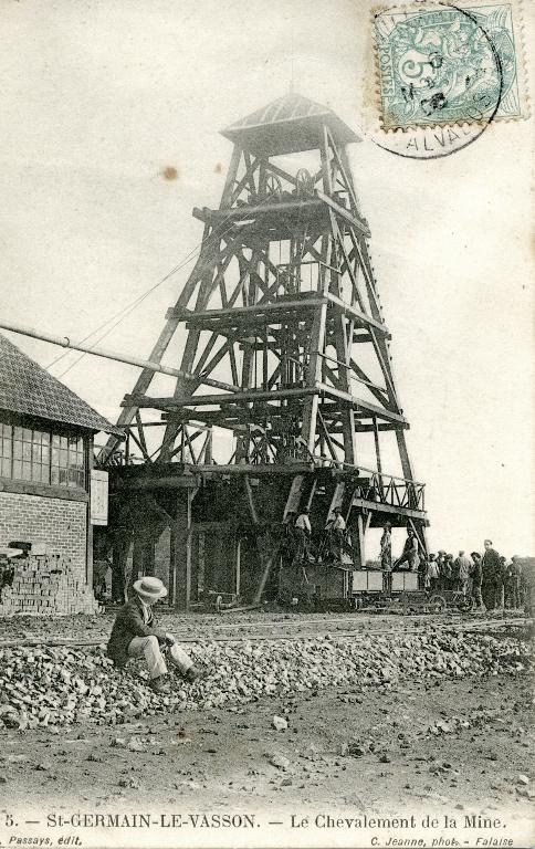 mine de fer de la Société Monod et Cie, puis de la Société des mines de Barbery, puis de la Société nouvelle des mines de Barbery