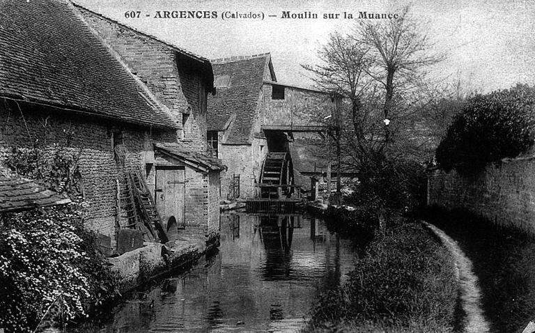 moulin à farine dit moulin de la Porte ou moulin d'Argences
