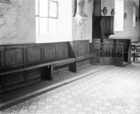 ensemble de 2 bancs de choeur