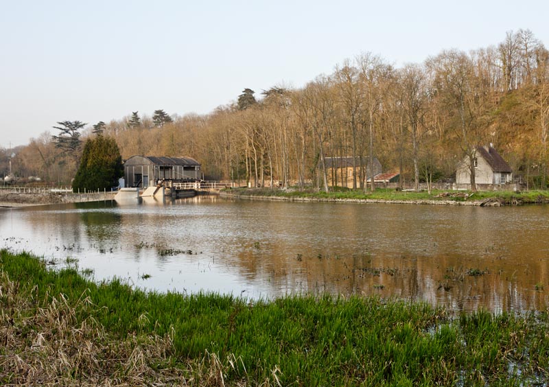 moulin à blé dit moulin de Brieux, puis centrale hydroélectrique des Forces motrices de l'Orne