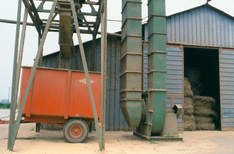 usine de teillage de lin, dite coopérative linière du Roumois puis coopérative Terre de Lin