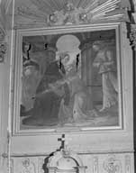 tableau d'autel : Visitation avec Marie-Jacobie et Marie-Salomé