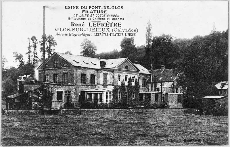 moulin à farine, puis filature de laine